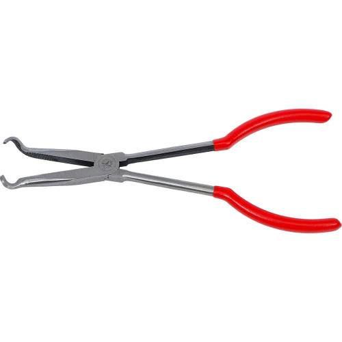 Pince à Becs Longs 280 mm - Pointe Annulaire - Précision et Maniabilité - Acier, Zones Difficiles - D-Work