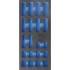 Insert de Servante d Atelier 1/3 Vide - 20 x 4,3 x 40,5 cm - Compatible Art. 4130 - Organisation et Praticité - D-Work