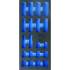 Insert de Servante d Atelier 1/3 Vide - 20x4,3x40,5 cm - Compatible Art. 4130 - Organisation et Praticité - BGS