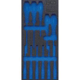 Insert de Servante d Atelier 1/3 Vide - Dimensions 19,3x4,2x40,5 cm - Compatible Servante 4131 - Organisation Optimale - BGS