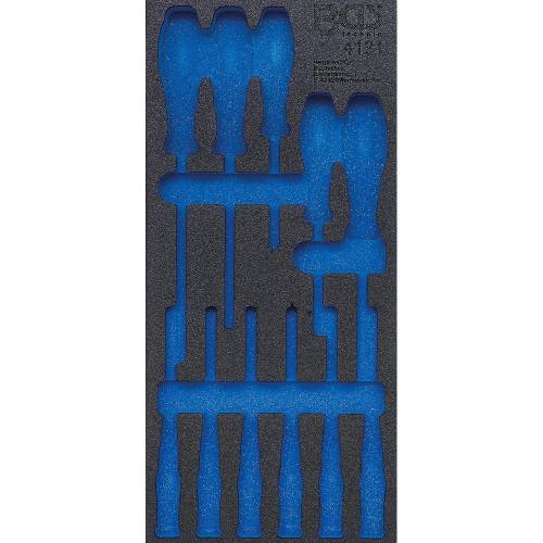 Insert de Servante d Atelier 1/3 Vide - 19,3 x 4,2 x 40,5 cm - Compatible Servante 4131 - Organisation Optimale - D-Work