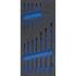 Insert de Servante d Atelier 1/3 Vide - Dimensions 19,3x4,2x40,5 cm - Compatible Servante 4131 - Organisation Optimale - BGS