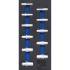 Insert de Servante d Atelier 2/3 - Jeu de 7 Pinces - Organisation et Accessibilité Optimale - - BGS
