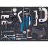 Insert de Servante d Atelier 3/3 Coffret de Calage - Pour Renault, Nissan, Opel, Volvo - Organisation et Protection - D-Work