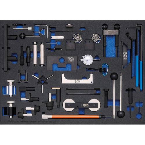 Insert de Servante d Atelier 3/3 Coffret de Calage - Compatible Ford, VAG, Mazda, Volvo - Organisation et Protection - D-Work