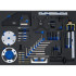Insert de Servante d Atelier 3/3 Coffret de Calage - Compatible Ford, VW, Seat, Mazda, Volvo - Organisation et Protection - BGS