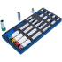 Insert de Servante d Atelier 1/3 - 26 Pièces Douilles Six Pans Longues 11-22 mm, Profil E10-E22 - Compatible 1/4 , 3/8 et - BGS