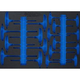 Insert de Servante d Atelier 3/3 Vide - Dimensions 41x570x41 mm - Compatible Servante 4148 - Organisation Optimale - BGS
