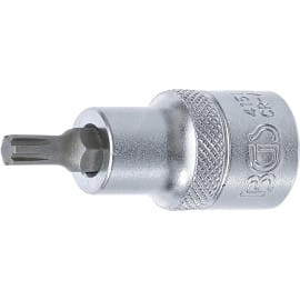 Douille à Embouts 12,5 mm (1/2 ) Profil Cannelé M6 - - Précision et Robustesse - BGS