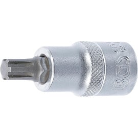 Douille à Embouts 12,5 mm (1/2 ) Profil Cannelé pour RIBE M9 - - Précision et Robustesse - BGS