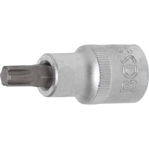 Douille à Embouts 12,5 mm (1/2) Profil Cannelé M8 - Précision et Robustesse, Acier - D-Work