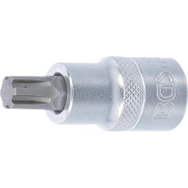 Douille à Embouts 12,5 mm (1/2 ) Profil Cannelé M10 Précision et Robustesse - BGS