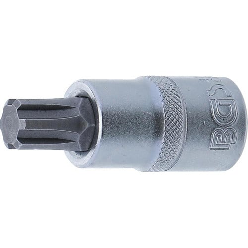 Douille à Embouts 12,5 mm (1/2 ) Profil Cannelé M12 - Précision et Robustesse - BGS