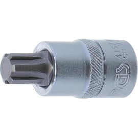 Douille à Embouts 12,5 mm (1/2 ) Profil Cannelé - Précision et Robustesse pour RIBE - BGS