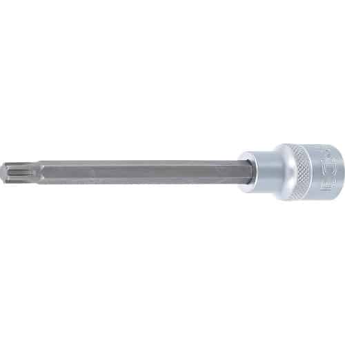 Douille à Embouts 140 mm - 12,5 mm (1/2 ), Profil Cannelé M8 - Précision et Robustesse - - BGS