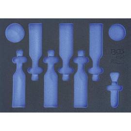 Insert de Servante d Atelier 3/3 Vide - 40,5 x 4,5 x 57 cm - Pour Cannettes, Chips, Cacahuètes et Ouvre-Bouteille - D-Work