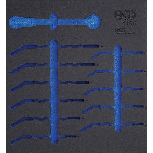 Insert de Servante d Atelier 2/3 Vide - 38,1 x 41,3 x 3,8 cm - Compatible Art. 4195 - Organisation Optimale - D-Work