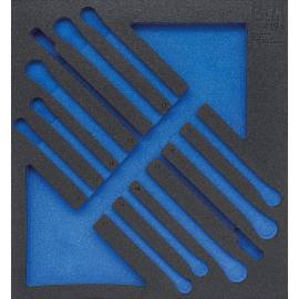Insert de Servante d Atelier 2/3 Vide - 37,9 x 4,4 x 40,8 cm - Compatible Servante 4194 - Organisation et Rangement - D-Work