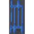 Insert de Servante d Atelier 1/3 Vide - 20 x 3.7 x 40.4 cm - Compatible Servante 4197 - Organisation Optimale - D-Work
