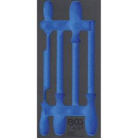 Insert de Servante d Atelier 1/3 Vide - Dimensions 20x3.7x40.4 cm - Compatible Servante 4197 - Organisation Optimale - BGS