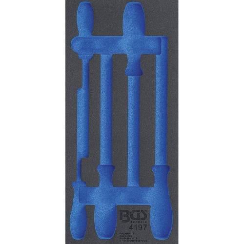 Insert de Servante d Atelier 1/3 Vide - Dimensions 20x3.7x40.4 cm - Compatible Servante 4197 - Organisation Optimale - BGS