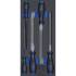 Insert de Servante d Atelier 1/3 Vide - 20 x 3.7 x 40.4 cm - Compatible Servante 4197 - Organisation Optimale - D-Work