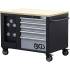Servante d Atelier - 2 x 5 Tiroirs, 1 Armoire - Vide, Robuste et Spacieuse - Organisation Optimale - BGS