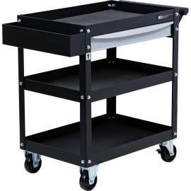 Servante d Atelier 1 Tiroir Ouvert - 54,1x25,6x75,2 cm - Acier Robuste - Organisation et Mobilité - BGS