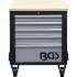 Servante d Atelier - 2 x 5 Tiroirs, 1 Armoire - Vide, Robuste et Spacieuse - Organisation Optimale - BGS