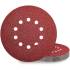 Jeu de Disques Abrasifs 10 pièces 15x0,1 cm - Grain 100, Carbure de Silicium - Ponçage Efficace et Durable - BGS