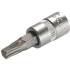Douille à Embouts 100 mm - 6,3 mm (1/4 ), Profil Torx T30 Percé - Précision et Durabilité - BGS