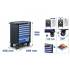 Servante d Atelier 7 Tiroirs - 263 Outils Complets - Rangement Robuste et Mobile - BGS