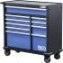 Servante d Atelier XXL 10 Tiroirs - 51x106x107 cm - Grande Capacité et Mobilité - BGS