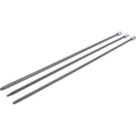 Jeu de Douilles à Embouts 12,5 mm (1/2 ) - Longueur 800 mm, Polygone Femelle XZN - Pour VAG, 3 Pièces - Précision et Robus - BGS