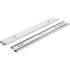 Rails de Tiroir pour Servante d Atelier - Lot de 2 - 405 x 57 x 34 mm - Acier Robuste - Montage Facile et Durable - D-Work