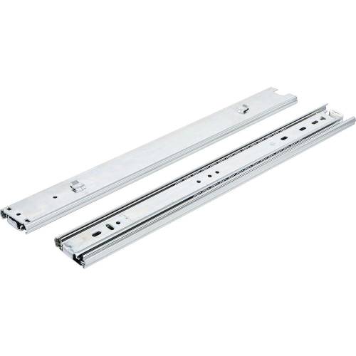 Rails de Tiroir pour Servante d Atelier - Lot de 2 - Dimensions 405x57x34 mm - Acier Robuste - Montage Facile et Durable - BGS