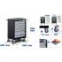 Servante d Atelier 7 Tiroirs - 52x74x92,5 cm - Vide, Robuste et Mobile - - BGS