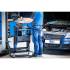 Table de Diagnostic Mobile - 52 x 13 x 98,5 cm - Structure Robuste et Mobilité Optimale, Acier - D-Work
