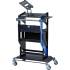 Table de Diagnostic Mobile - 52 x 13 x 98,5 cm - Structure Robuste et Mobilité Optimale, Acier - D-Work