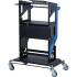 Table de Diagnostic Mobile - 52x13x98,5 cm - Structure Robuste et Mobilité Optimale - BGS