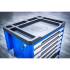 Servante d Atelier 7 Tiroirs - 54,5x98x74 cm - Vide, Robuste et Mobile - - BGS
