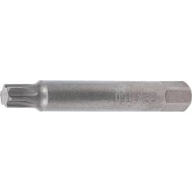 Embout T50 Torx 10 mm (3/8) - L. 75 mm - Précision et Durabilité, Acier, Zones Difficiles - D-Work
