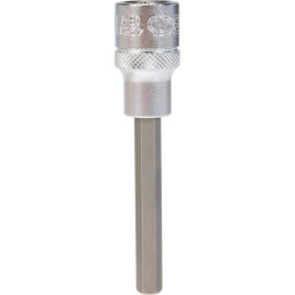 Douille à Embouts 100 mm - 12,5 mm (1/2 ), Six Pans Intérieurs 8 mm - Précision et Robustesse - BGS