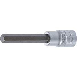 Douille à Embouts 100 mm - 12,5 mm (1/2), Six Pans Intérieurs 10 mm - Précision et Robustesse - D-Work