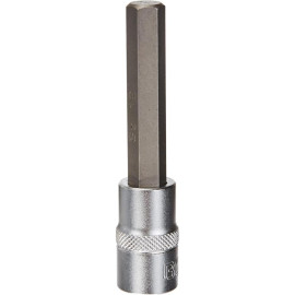 Douille à Embouts 100 mm - 12,5 mm (1/2 ), Six Pans Intérieurs 12 mm - , Précision et Robustesse - BGS