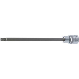 Douille à Embouts 200 mm - 12,5 mm (1/2), Six Pans Intérieurs 6 mm - Précision et Robustesse, Acier - D-Work