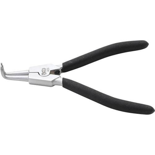 Pince à Circlips Courbée 180 mm - Pour Circlips Intérieurs - Précision et Maniabilité - - BGS