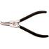Pince à Circlips Courbée 180 mm - Pour Circlips Intérieurs - Précision et Maniabilité - - BGS