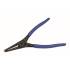 Pince à Circlips Droite 180 mm - Pour Circlips Intérieurs - Précision et Maniabilité - BGS