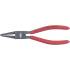 Pince à Circlips Droite 180 mm - Pour Circlips Intérieurs - Précision et Maniabilité, Acier, Zones Difficiles - D-Work